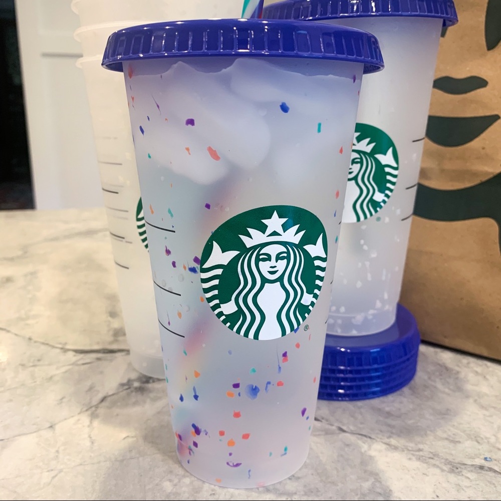 Starbucks Rare summer 2020 confetti cup  1 cup